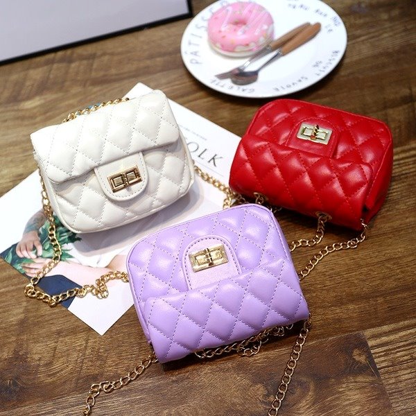 Wholesale Children's Bag PU Leather Chain Small Bag JDC-SD-JiaQ006