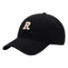 Wholesale Color Soft Top R Letter Cotton Baseball Hat JDC-FH-SiLi005 Fashionhat 思黎 Wholesale Jewelry JoyasDeChina Joyas De China