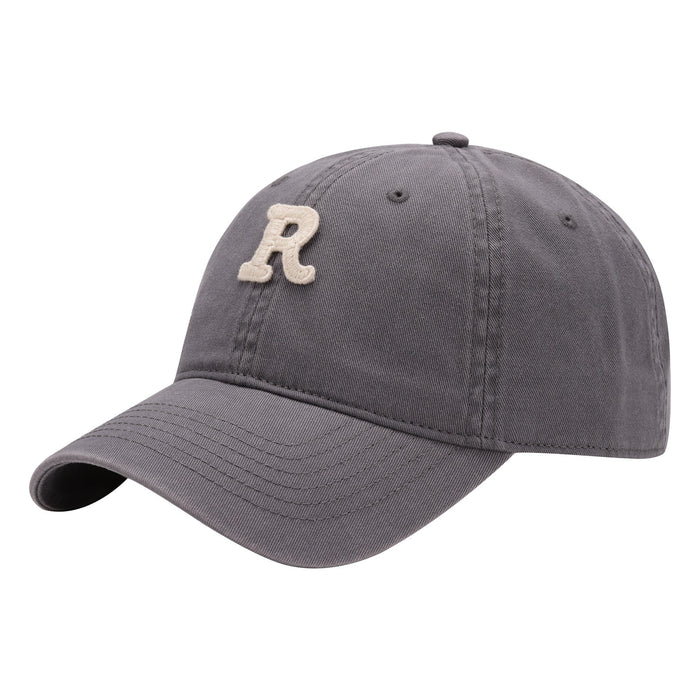 Wholesale Color Soft Top R Letter Cotton Baseball Hat JDC-FH-SiLi005 Fashionhat 思黎 light Grey adjustable Wholesale Jewelry JoyasDeChina Joyas De China