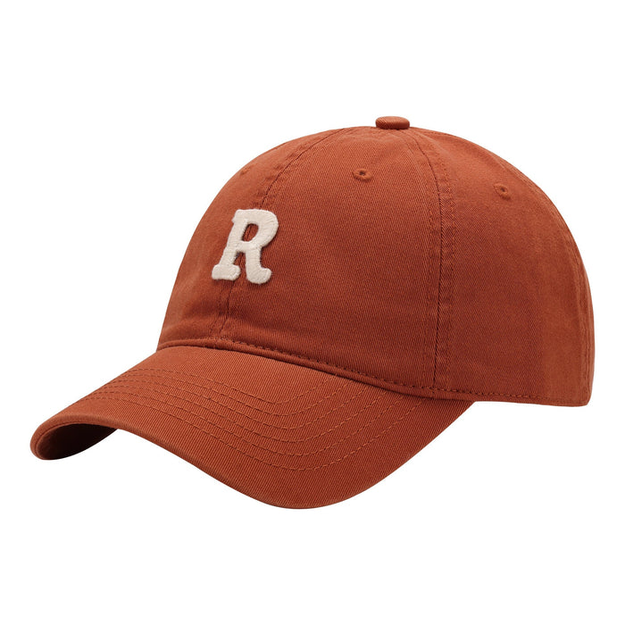 Wholesale Color Soft Top R Letter Cotton Baseball Hat JDC-FH-SiLi005 Fashionhat 思黎 orange adjustable Wholesale Jewelry JoyasDeChina Joyas De China