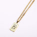 Wholesale Constellation Pendant Stainless Steel Gold Plated Necklace JDC-NE-Jif052 Necklaces 集沣 Wholesale Jewelry JoyasDeChina Joyas De China