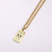 Wholesale Constellation Pendant Stainless Steel Gold Plated Necklace JDC-NE-Jif052 Necklaces 集沣 baiyangzuo Wholesale Jewelry JoyasDeChina Joyas De China