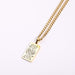 Wholesale Constellation Pendant Stainless Steel Gold Plated Necklace JDC-NE-Jif052 Necklaces 集沣 shuangyuzuo Wholesale Jewelry JoyasDeChina Joyas De China