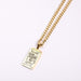 Wholesale Constellation Pendant Stainless Steel Gold Plated Necklace JDC-NE-Jif052 Necklaces 集沣 shuipingzuo Wholesale Jewelry JoyasDeChina Joyas De China