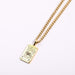 Wholesale Constellation Pendant Stainless Steel Gold Plated Necklace JDC-NE-Jif052 Necklaces 集沣 tianxiezuo Wholesale Jewelry JoyasDeChina Joyas De China