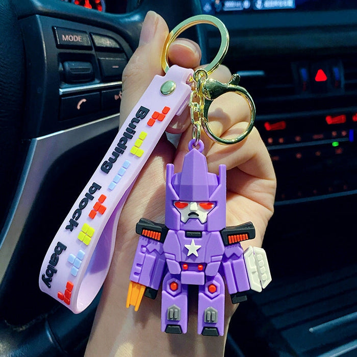 Wholesale Cool Building Blocks Exquisite Epoxy Keychain JDC-KC-Yaoyun008 Keychains 瑶韵 3 OPP Wholesale Jewelry JoyasDeChina Joyas De China