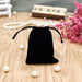 Wholesale Cord Flannel Bag Jewelry Bag JDC-JP-Fuyong001 Jewelry packaging 福永 black 7*11 Wholesale Jewelry JoyasDeChina Joyas De China