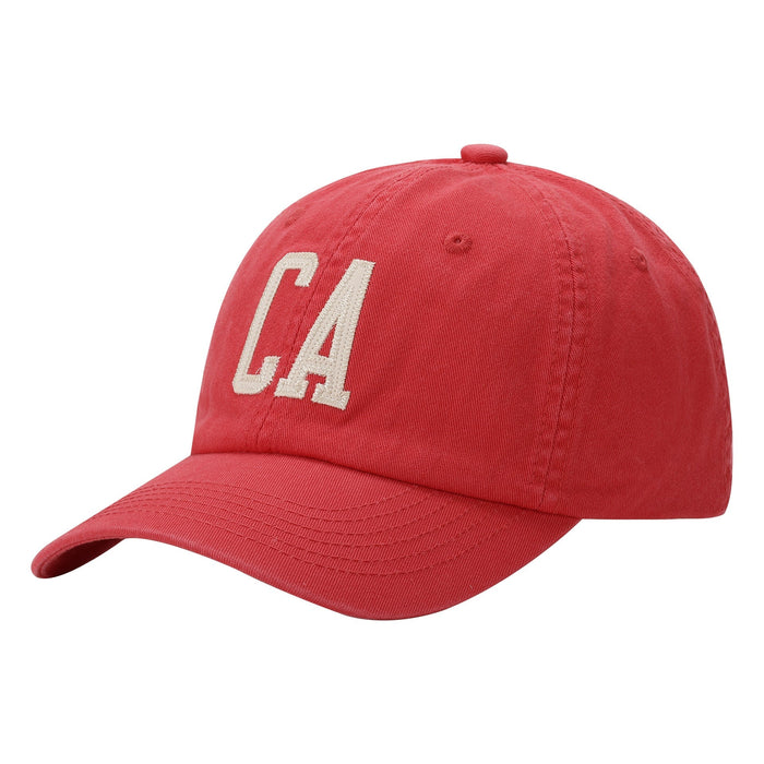 Wholesale Cotton Soft Top Baseball Hat JDC-FH-SiLi004 Fashionhat 思黎 watermelon red adjustable Wholesale Jewelry JoyasDeChina Joyas De China