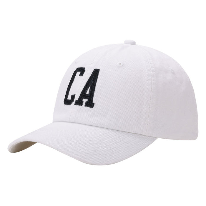 Wholesale Cotton Soft Top Baseball Hat JDC-FH-SiLi004 Fashionhat 思黎 White adjustable Wholesale Jewelry JoyasDeChina Joyas De China