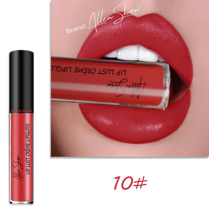 Wholesale cream texture big red lip gloss JDC-MK-YuJY001 lipstick 玉洁宜 10# Wholesale Jewelry JoyasDeChina Joyas De China