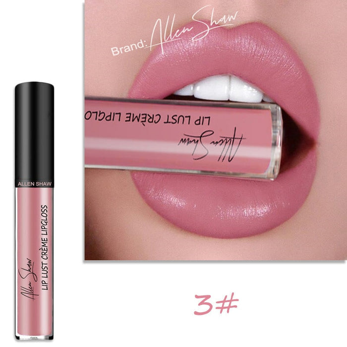 Wholesale cream texture big red lip gloss JDC-MK-YuJY001 lipstick 玉洁宜 3# Wholesale Jewelry JoyasDeChina Joyas De China