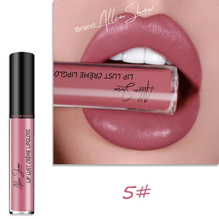 Wholesale cream texture big red lip gloss JDC-MK-YuJY001 lipstick 玉洁宜 5# Wholesale Jewelry JoyasDeChina Joyas De China