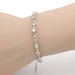 Wholesale Crystal Copper Silver Plated Bracelet JDC-BT-Ffei005 Bracelet 菲菲 Wholesale Jewelry JoyasDeChina Joyas De China