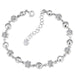 Wholesale Crystal Copper Silver Plated Bracelet JDC-BT-Ffei005 Bracelet 菲菲 Wholesale Jewelry JoyasDeChina Joyas De China