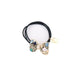 Wholesale crystal leather band JDC-HS-RQ004 Hair Scrunchies 瑞奇 Wholesale Jewelry JoyasDeChina Joyas De China