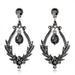 Wholesale cutout engraved earrings JDC-ES-GSDB031 Earrings 丹比华比 Wholesale Jewelry JoyasDeChina Joyas De China