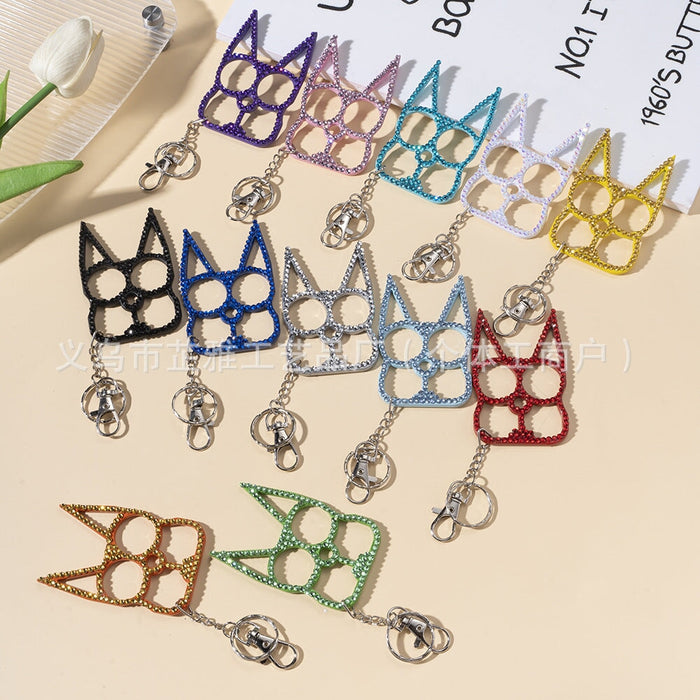 Wholesale Diamond Emergency Window Breaker Multifunctional Metal Keychain JDC-KC-ZY017 Keychains JoyasDeChina Wholesale Jewelry JoyasDeChina Joyas De China