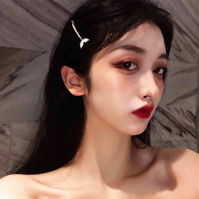 Wholesale Dolphin Hairpin Fishtail Side Clip Girl Bangs Clip Top Clip Hairpin Headwear Clip Hair Clips JoyasDeChina Wholesale Jewelry JoyasDeChina Joyas De China