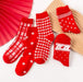 Wholesale Dot Plaid New Year Christmas Tiger Year Cotton Couple Socks JDC-SK-Qihen002 Sock 圻恒 Wholesale Jewelry JoyasDeChina Joyas De China