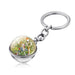 Wholesale Easter Bunny Alloy Silver Plated Glass Gemstone Keychain JDC-KC-XuS001 Keychains 溆水 Wholesale Jewelry JoyasDeChina Joyas De China
