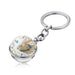 Wholesale Easter Bunny Alloy Silver Plated Glass Gemstone Keychain JDC-KC-XuS001 Keychains 溆水 XSWX2091-5 Wholesale Jewelry JoyasDeChina Joyas De China