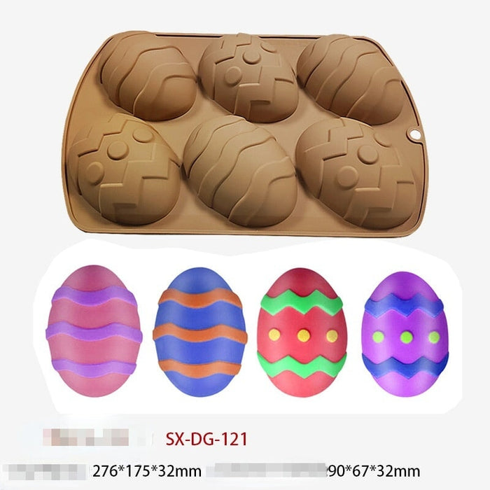 Wholesale Easter Bunny Egg Silicone Mold DIY Chocolate Cake Mold JDC-MD-SanX001 三信 A Wholesale Jewelry JoyasDeChina Joyas De China