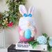 Wholesale Easter Bunny Holding Egg Doll Linen Filled Cotton Ornament JDC-OS-GangL017 Ornaments 港恋 Rabbit ears Wholesale Jewelry JoyasDeChina Joyas De China