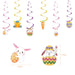 Wholesale Easter Bunny Party 300g White Cardboard Pull Flag Insert Air Balloon MOQ≥10 JDC-DC-DongW001 东望 Wholesale Jewelry JoyasDeChina Joyas De China