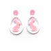 Wholesale Easter Carrot Rabbit Earrings JDC-ES-XUEP008 Earrings 雪帕 Pink Wholesale Jewelry JoyasDeChina Joyas De China