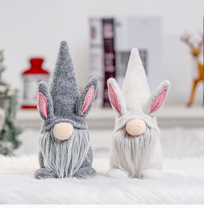 Wholesale Easter Faceless Doll Rabbit Doll Fabric Filled Cotton Ornament JDC-OS-GangL003 Ornaments 港恋 Wholesale Jewelry JoyasDeChina Joyas De China