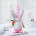 Wholesale Easter Pointed Hat Rabbit Doll Fabric Ornament JDC-OS-GangL001 Ornaments 港恋 pink Wholesale Jewelry JoyasDeChina Joyas De China