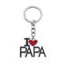 Wholesale Father's Day Mother's Day Alloy Keychain JDC-KC-TianG001 Keychains 天高 YSK077-PAPA Wholesale Jewelry JoyasDeChina Joyas De China