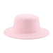 Wholesale flat hat woolen wide brim hat JDC-FH-Guanchuan006 Fashionhat 冠川 Wholesale Jewelry JoyasDeChina Joyas De China