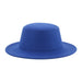 Wholesale flat hat woolen wide brim hat JDC-FH-Guanchuan006 Fashionhat 冠川 blue M(56-58cm) Wholesale Jewelry JoyasDeChina Joyas De China