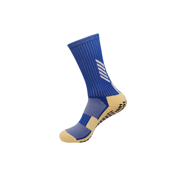 Wholesale Football Socks Men's Nylon Medium Tube Socks Children's Sports Socks JDC-SK-LingTu002 Sock 领途 Adult blue Wholesale Jewelry JoyasDeChina Joyas De China
