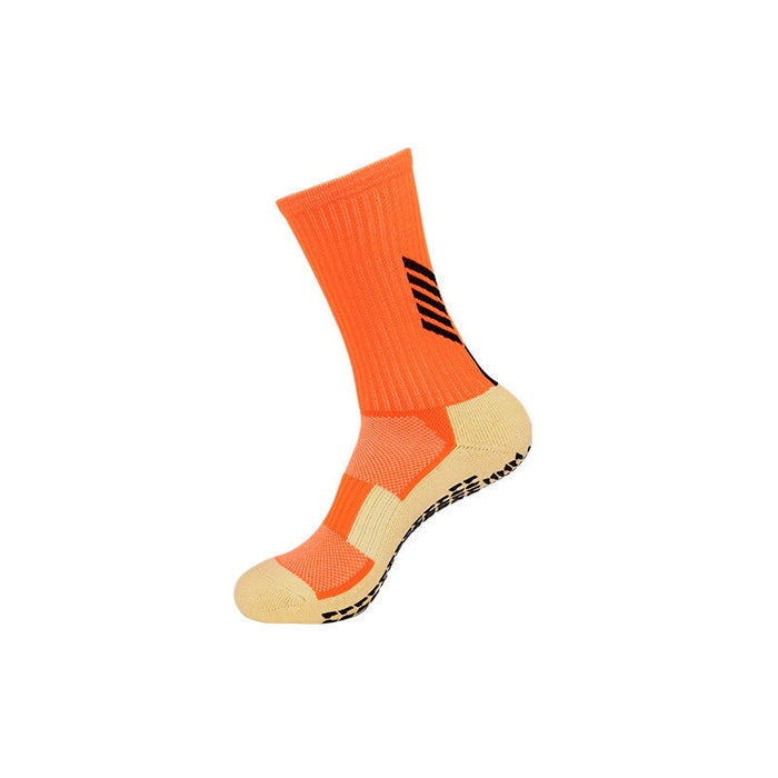 Wholesale Football Socks Men's Nylon Medium Tube Socks Children's Sports Socks JDC-SK-LingTu002 Sock 领途 Adult orange Wholesale Jewelry JoyasDeChina Joyas De China