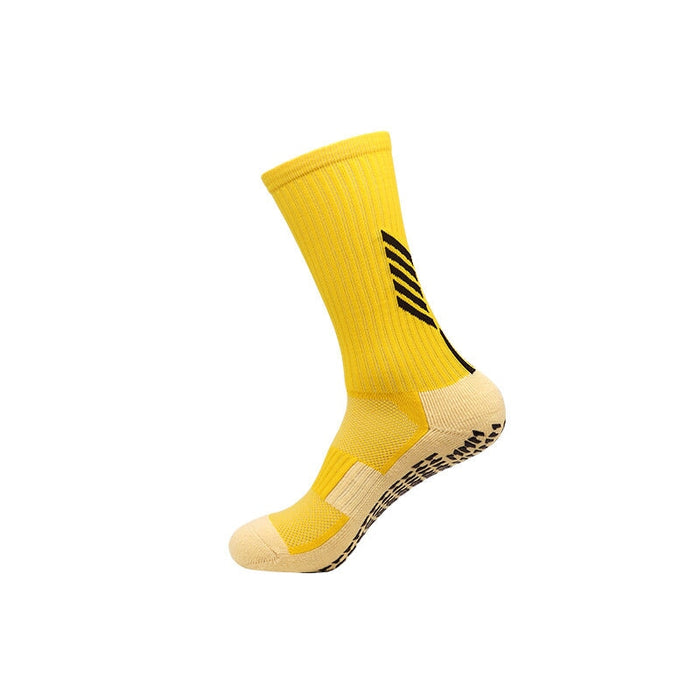 Wholesale Football Socks Men's Nylon Medium Tube Socks Children's Sports Socks JDC-SK-LingTu002 Sock 领途 Adult yellow Wholesale Jewelry JoyasDeChina Joyas De China