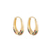 Wholesale Geometric Metal Hoop Earrings JDC-ES-Ruol002 Earrings 若龙 Four styles A17-2-3-1 Wholesale Jewelry JoyasDeChina Joyas De China