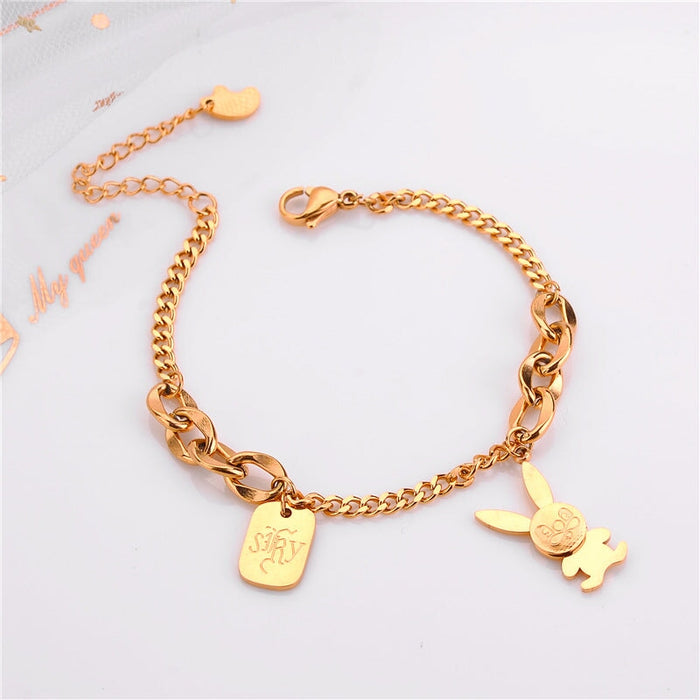 Wholesale Gold Stainless Steel Bracelet JDC-BT-Kucai001 Bracelet 酷彩 Wholesale Jewelry JoyasDeChina Joyas De China