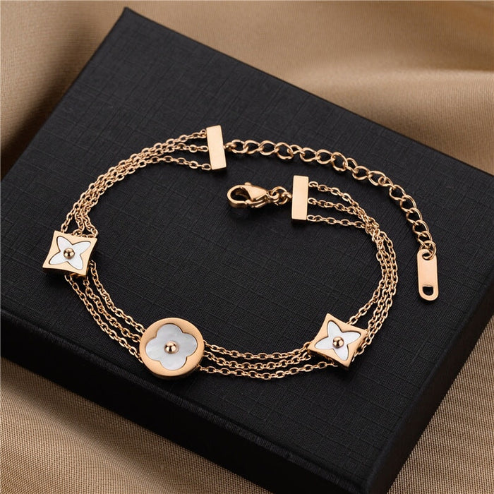 Wholesale gold stainless steel bracelet JDC-BT-Kucai002 Bracelet 酷彩 912 Wholesale Jewelry JoyasDeChina Joyas De China