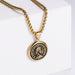 Wholesale gold stainless steel necklace JDC-NE-Aimi006 Necklaces 爱米萝 Gold [with chain 0.35*60cm] Wholesale Jewelry JoyasDeChina Joyas De China