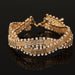 Wholesale gold woven rhinestone bracelet JDC-BT-ZHONGW007 Bracelet 众薇 Wholesale Jewelry JoyasDeChina Joyas De China