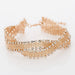 Wholesale gold woven rhinestone bracelet JDC-BT-ZHONGW007 Bracelet 众薇 Wholesale Jewelry JoyasDeChina Joyas De China