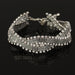 Wholesale gold woven rhinestone bracelet JDC-BT-ZHONGW007 Bracelet 众薇 Silver Wholesale Jewelry JoyasDeChina Joyas De China