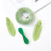 Wholesale Green Bow Plastic Resin Hair Clip Hair Rope JDC-HC-Jiax007 Hair Clips 佳芯 2720 set Wholesale Jewelry JoyasDeChina Joyas De China