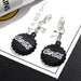 Wholesale green resin earrings JDC-ES-Sideng014 Earrings 思登 9282E Wholesale Jewelry JoyasDeChina Joyas De China