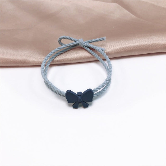 Wholesale green rubber hair bands JDC-HS-Jiax011 Hair Scrunchies 佳芯 Wholesale Jewelry JoyasDeChina Joyas De China