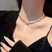 Wholesale Hip Hop Titanium Steel Pearl Necklace JDC-NE-MengF001 梦菲 Wholesale Jewelry JoyasDeChina Joyas De China