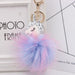 Wholesale Imitation Hair Alloy Hair Ball Pom Pom Keychain JDC-KC-Zuge014 Keychains 祖格 Wholesale Jewelry JoyasDeChina Joyas De China