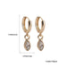 Wholesale INS Wind Geometric Water Drop Rhinestone Celi Earrings JDC-ES-Ruol005 Earrings 若龙 Wholesale Jewelry JoyasDeChina Joyas De China